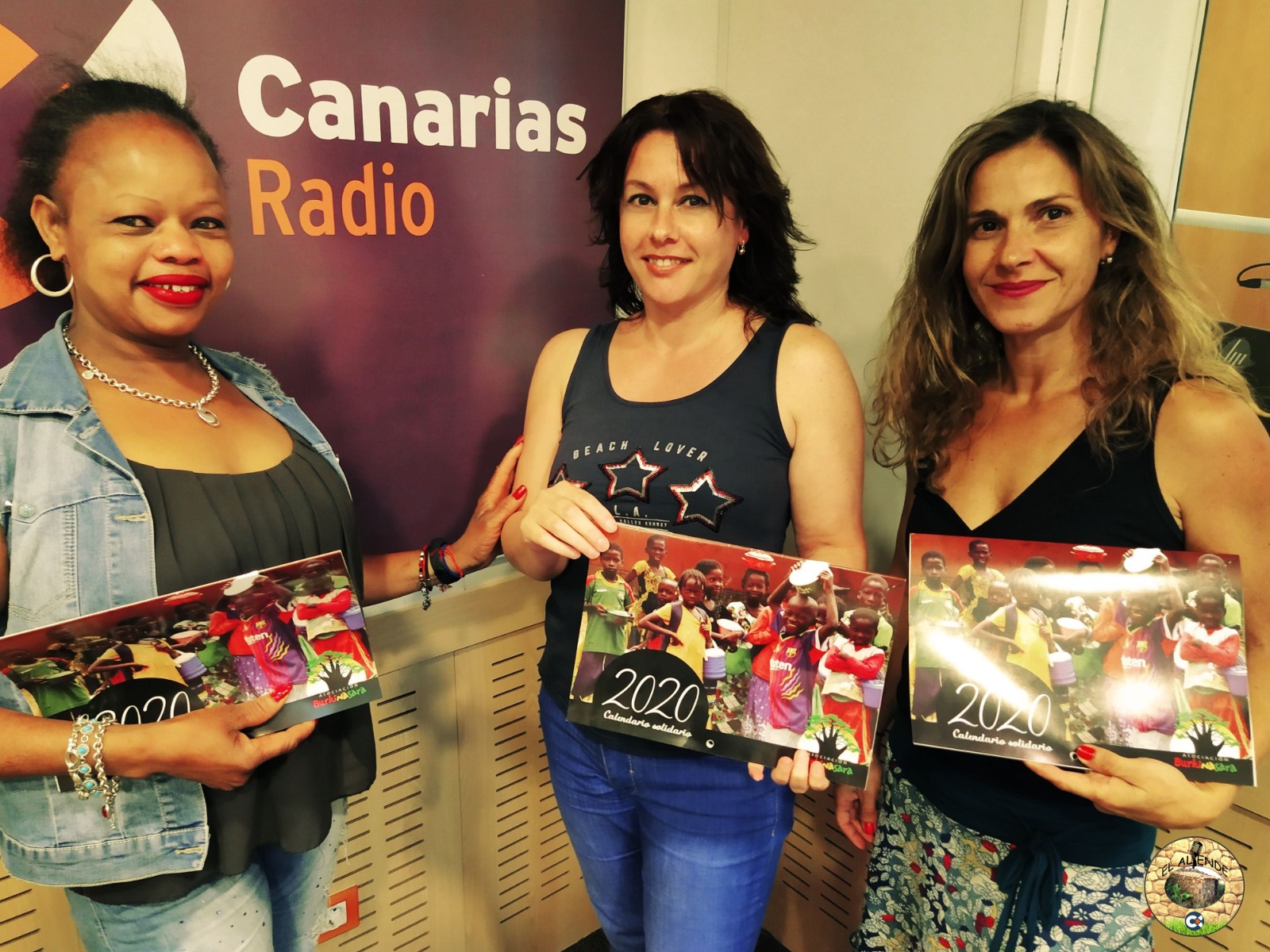 Claris Zango, Leny González y Minerva Talavera en Canarias Radio La Autonómica